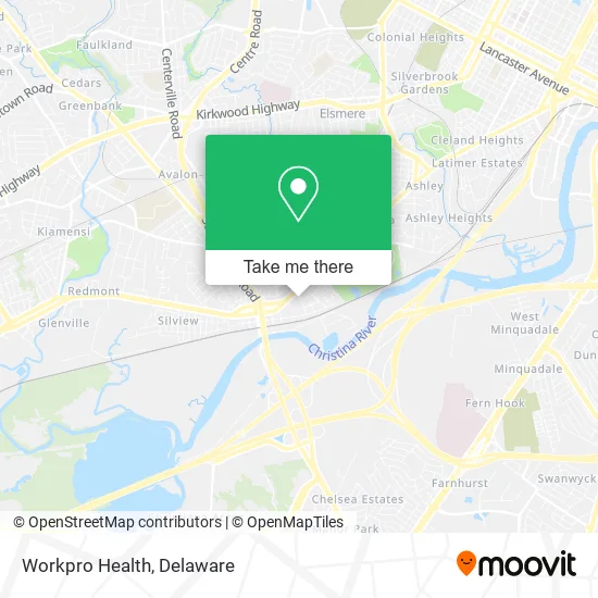 Workpro Health map