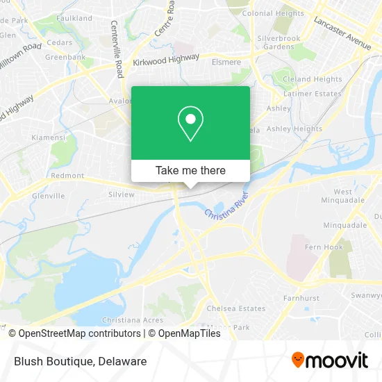 Blush Boutique map