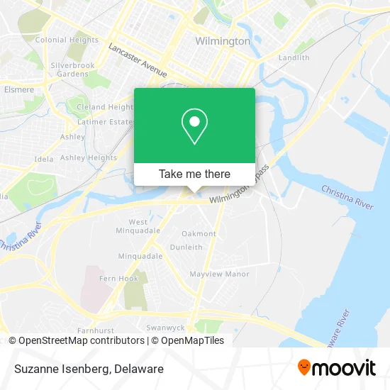 Suzanne Isenberg map