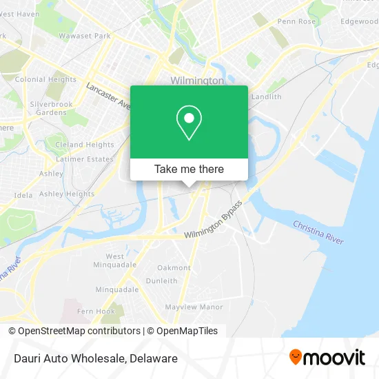 Dauri Auto Wholesale map