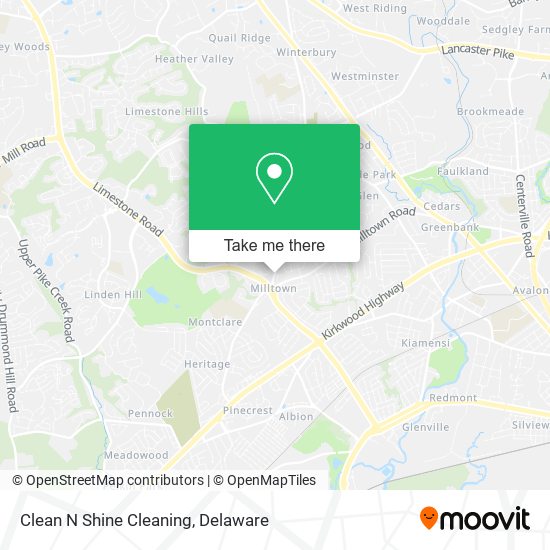 Clean N Shine Cleaning map