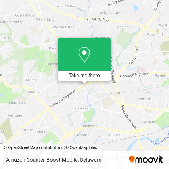 Amazon Counter-Boost Mobile map