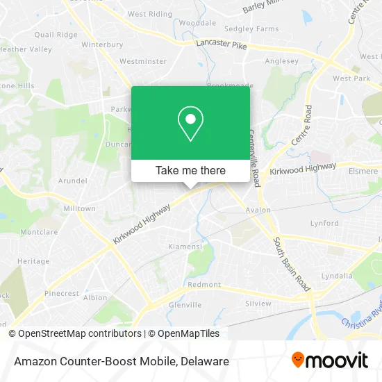 Amazon Counter-Boost Mobile map