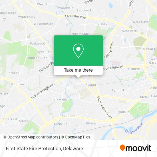 First State Fire Protection map