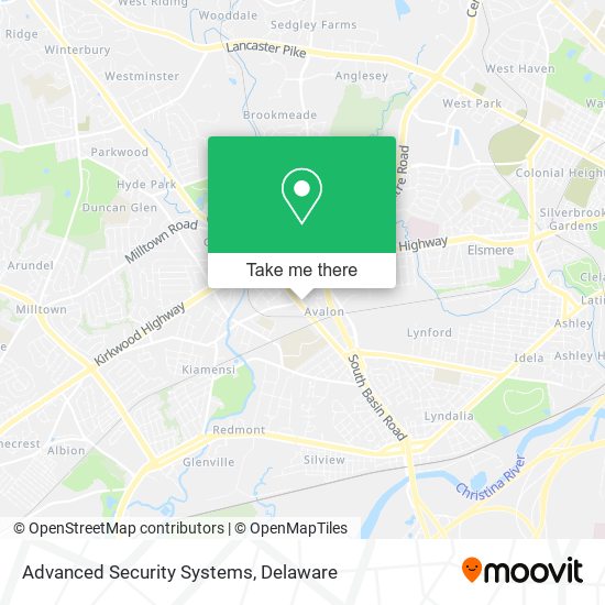 Advanced Security Systems map