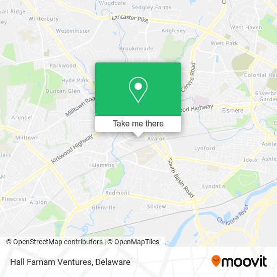 Hall Farnam Ventures map