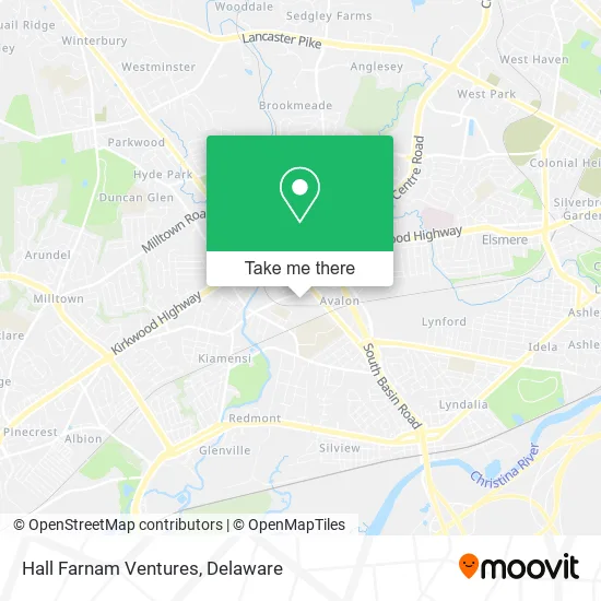 Mapa de Hall Farnam Ventures