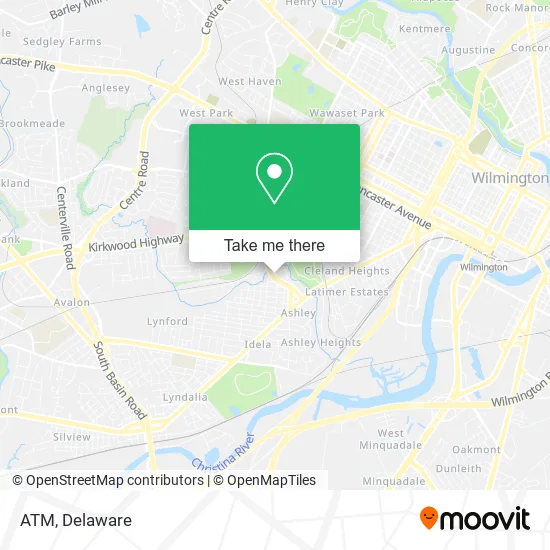 ATM map