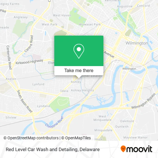 Red Level Car Wash and Detailing map