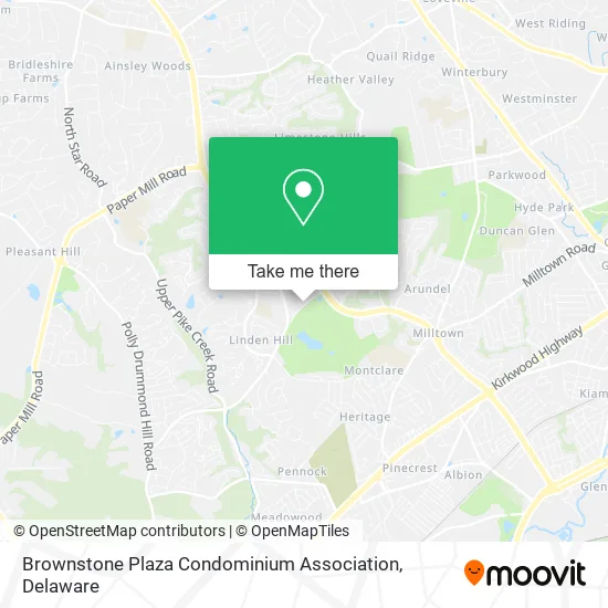Brownstone Plaza Condominium Association map