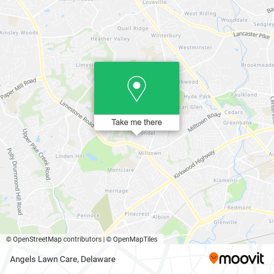 Mapa de Angels Lawn Care
