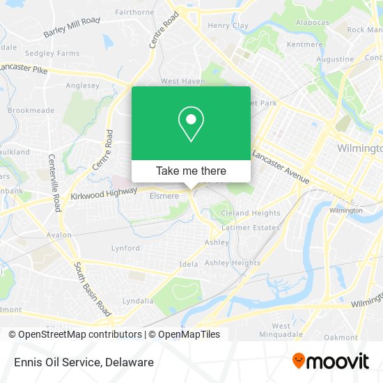 Mapa de Ennis Oil Service