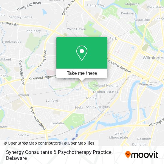 Mapa de Synergy Consultants & Psychotherapy Practice