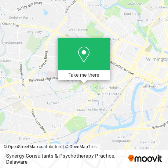 Synergy Consultants & Psychotherapy Practice map