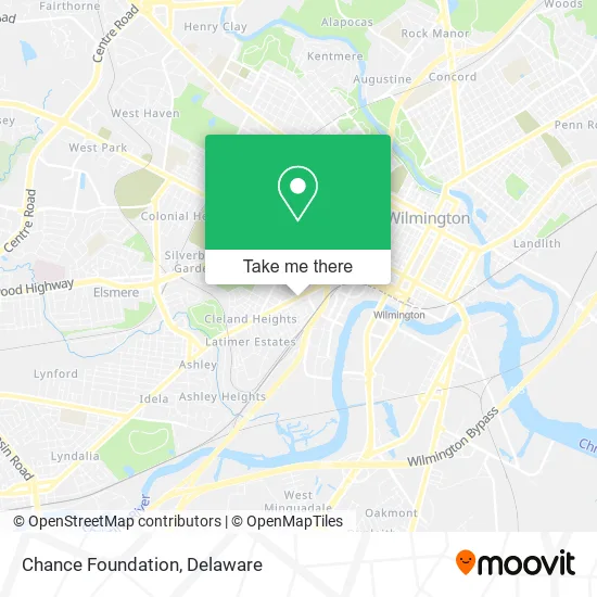 Chance Foundation map