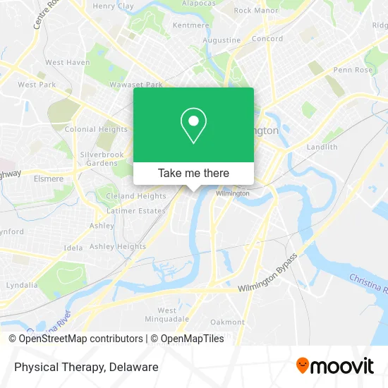 Physical Therapy map