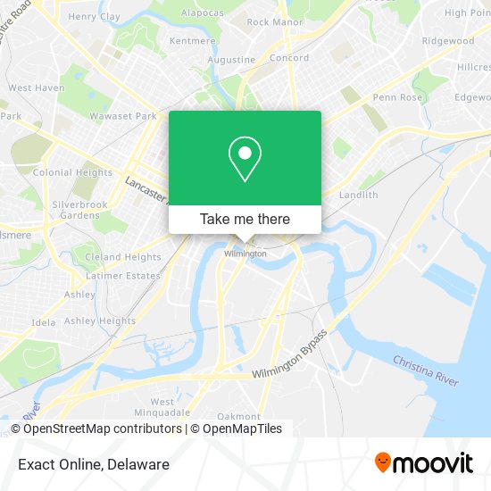Mapa de Exact Online