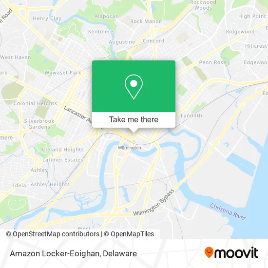 Amazon Locker-Eoighan map