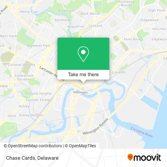 Mapa de Chase Cards