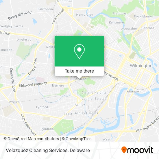 Mapa de Velazquez Cleaning Services