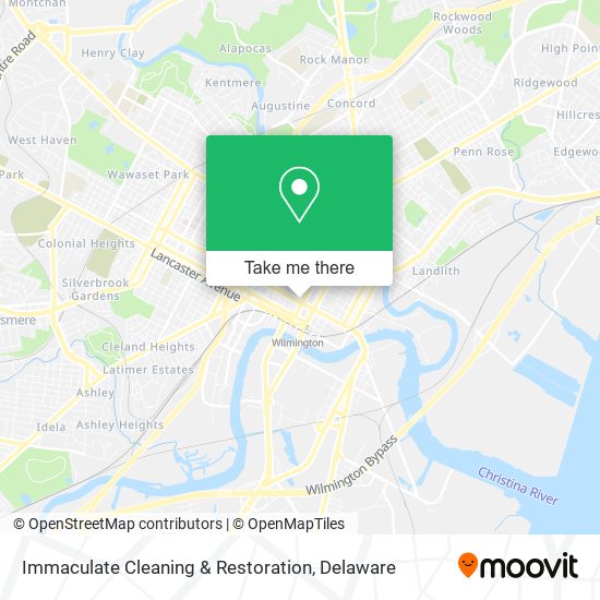 Immaculate Cleaning & Restoration map