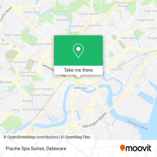 Piache Spa Suites map