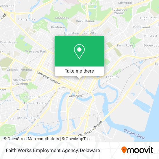 Faith Works Employment Agency map