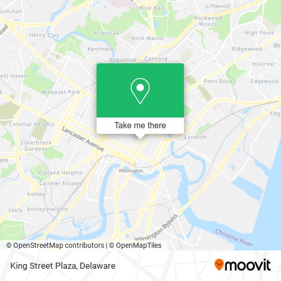 Mapa de King Street Plaza