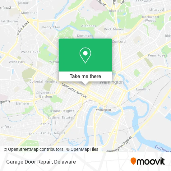 Garage Door Repair map