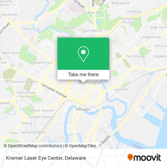 Kremer Laser Eye Center map