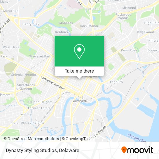 Dynasty Styling Studios map