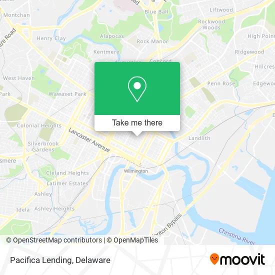 Pacifica Lending map