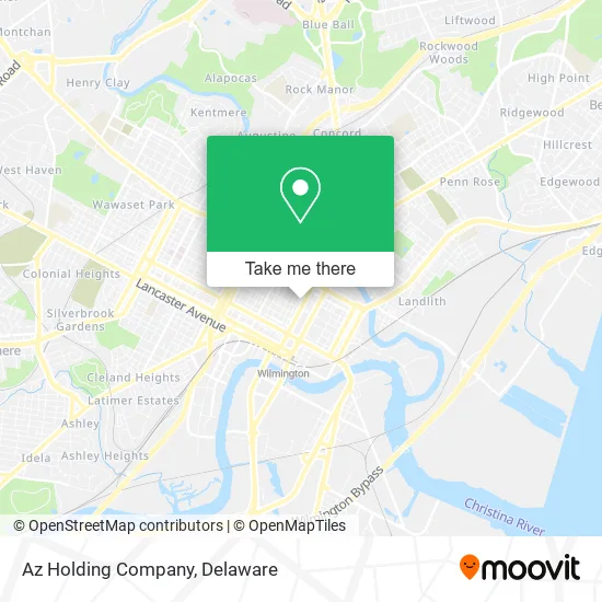 Az Holding Company map