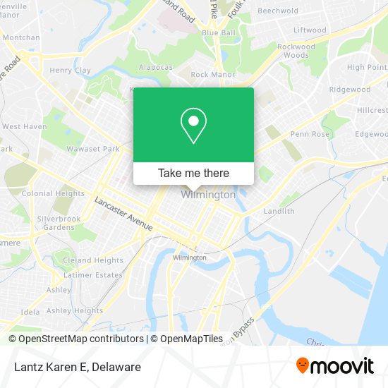 Mapa de Lantz Karen E