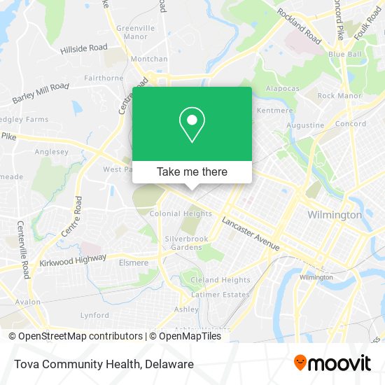 Tova Community Health map