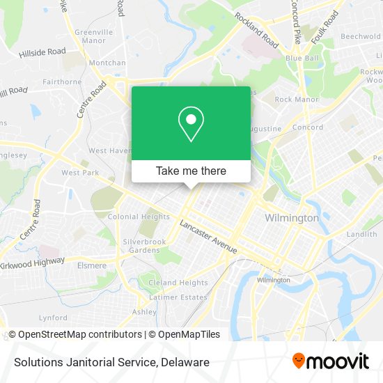 Solutions Janitorial Service map