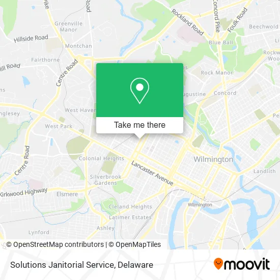 Solutions Janitorial Service map