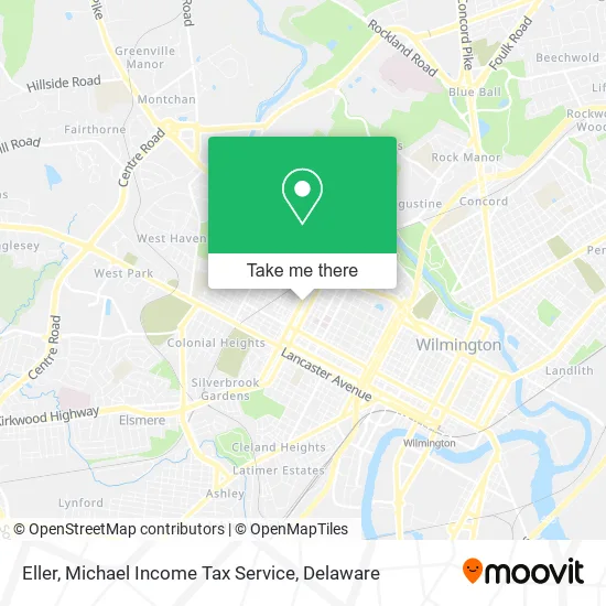 Eller, Michael Income Tax Service map