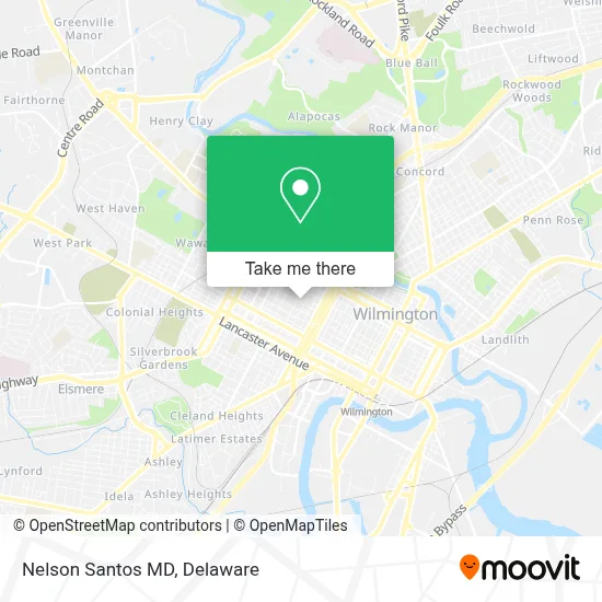 Nelson Santos MD map