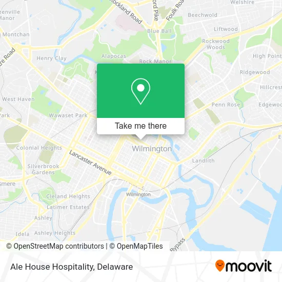 Ale House Hospitality map