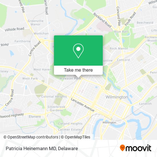 Patricia Heinemann MD map