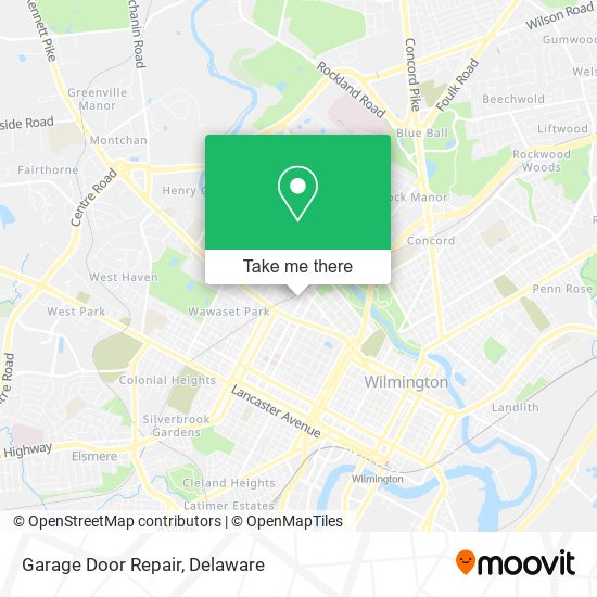 Garage Door Repair map