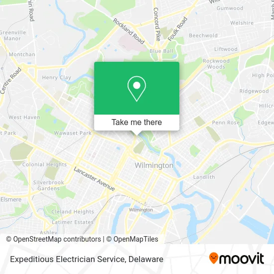 Expeditious Electrician Service map