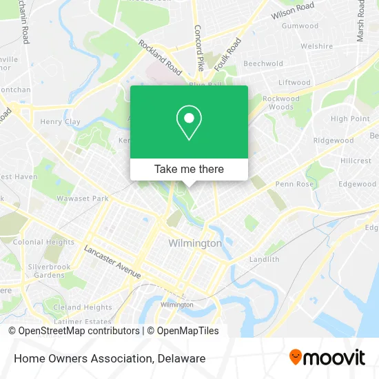 Home Owners Association map