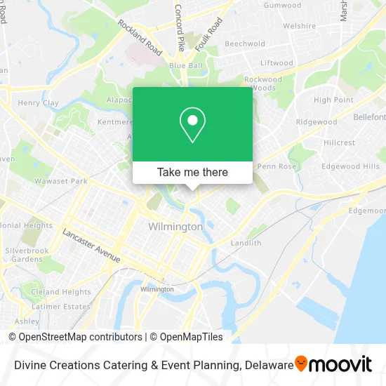 Divine Creations Catering & Event Planning map