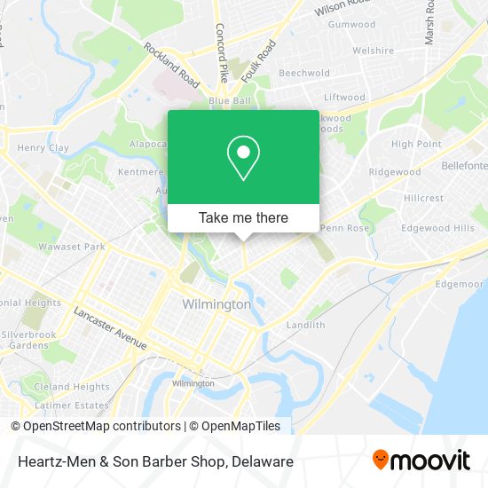 Mapa de Heartz-Men & Son Barber Shop