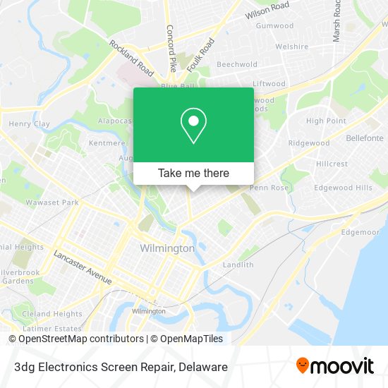3dg Electronics Screen Repair map