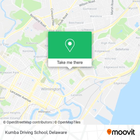 Kumba Driving School map