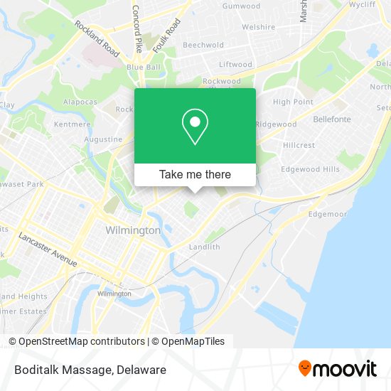 Boditalk Massage map