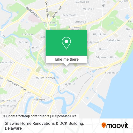 Shawn's Home Renovations & DCK Building map